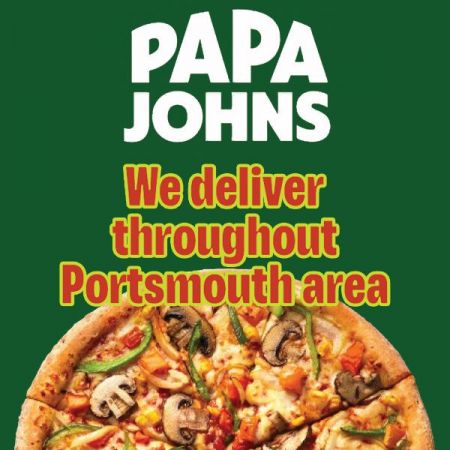 Things to do in Portsmouth visit Papa Johns